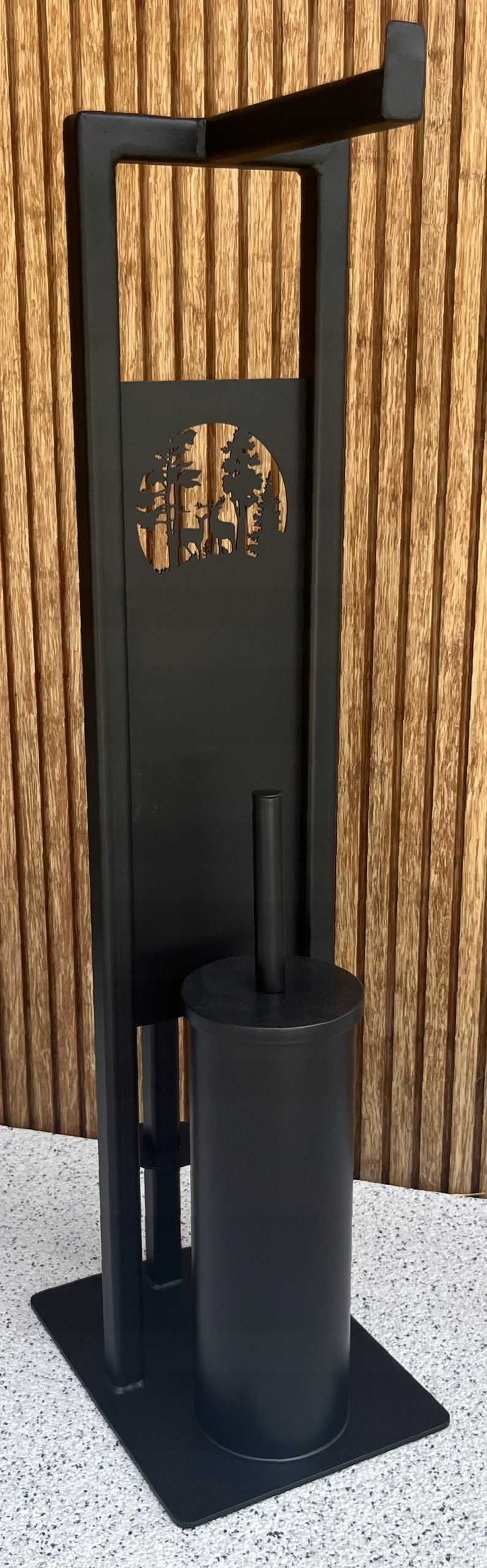 WC kefa - Steelyhouse STOJAN NA TOALETNÝ PAPIER TOALETNÁ KEFA